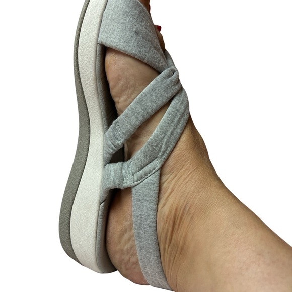 Clarks Gray Ara Belle comfort sandals - Picture 2 of 5